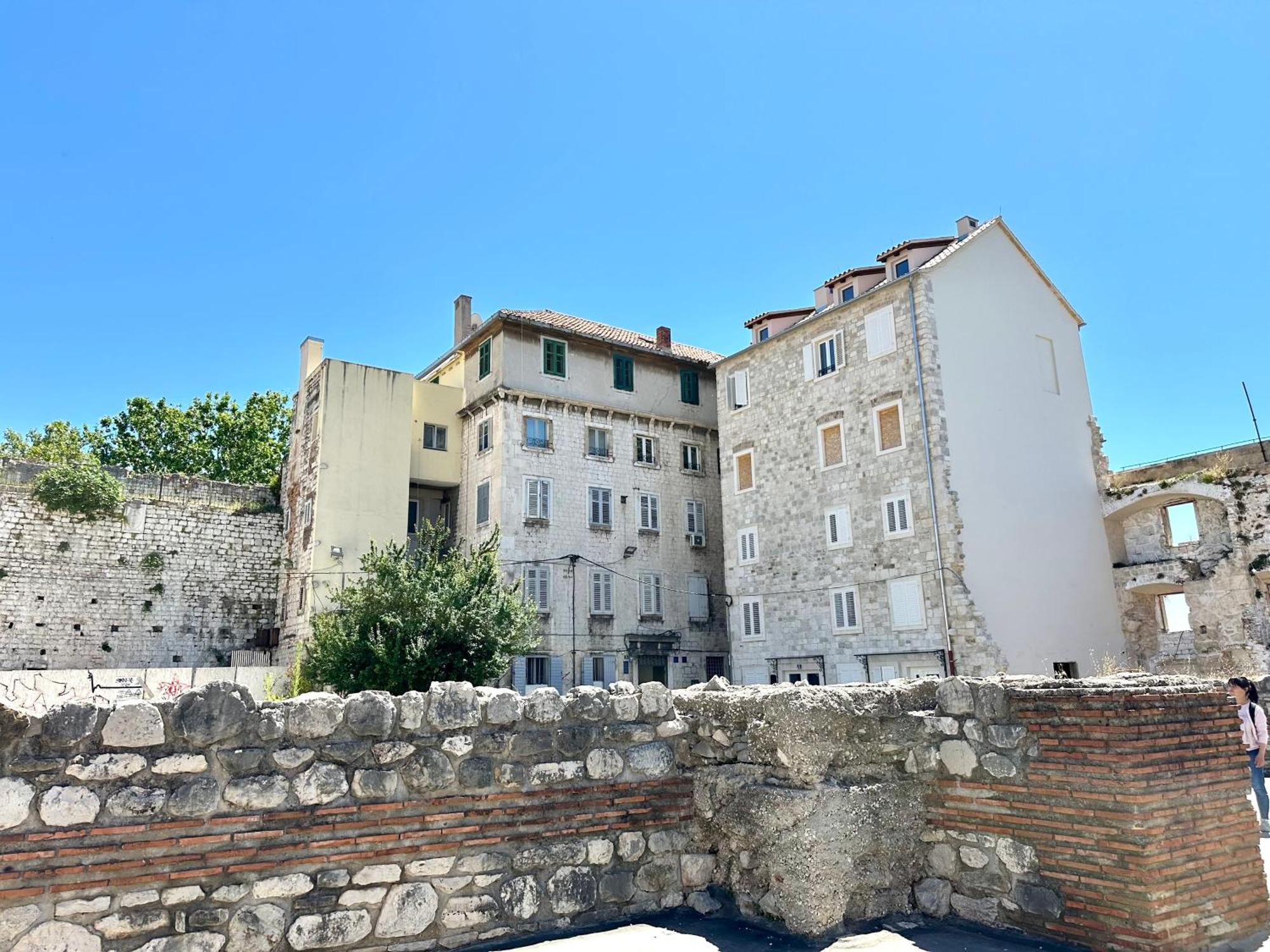 Terazza Grande In Diocletian Tower Apartment Split Ngoại thất bức ảnh